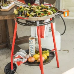 Paella Set - Gas Ring & Steel Paella Pan