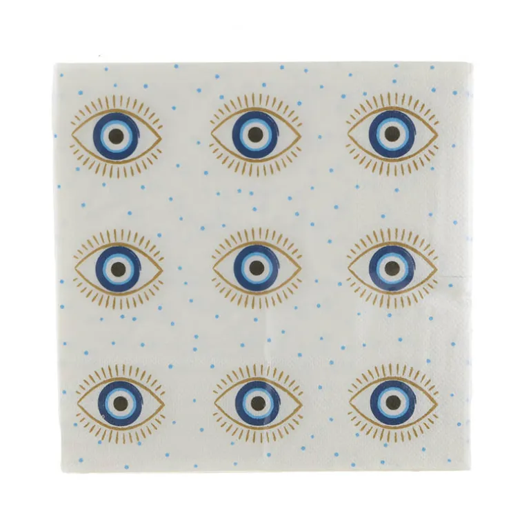 Paper Napkin Evil Eye Pack