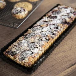 Pie Dish Tin Rectangle with Loose Base