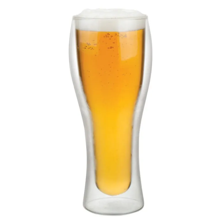 Pilsner Double Wall Beer Glass