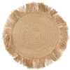 Placemat Palm Fibre Fringed
