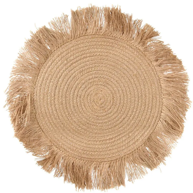 Placemat Palm Fibre Fringed