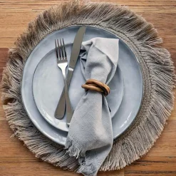 Placemat Palm Fibre Fringed