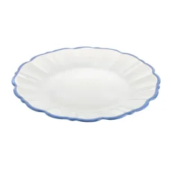 Plate Elegance Blue Rim
