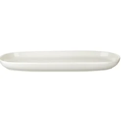 Porcelain Oval Serving Plate Medium