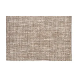 PVC Rectangle Placemat Natural Brown Mottled