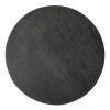 PVC Round Placemat Black