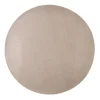 PVC Round Placemat Champagne