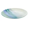 Round Platter Wave Blue/Green/White