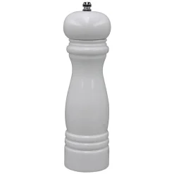 Salt & Pepper Mill White Wood 21.5cm