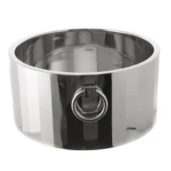 Stainless Steel Party Tub Double Wall Texture Shiny