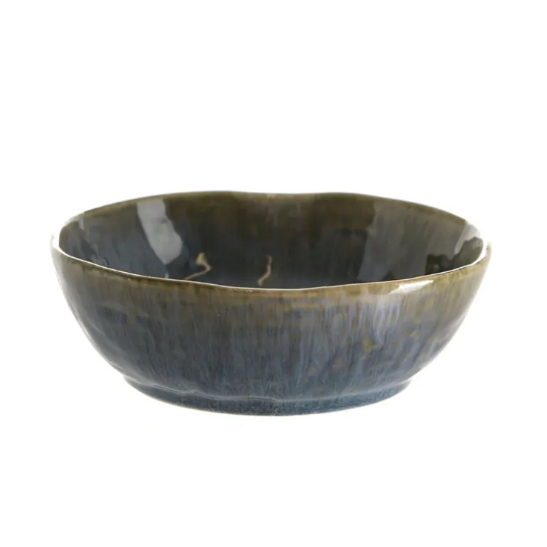 Stoneware Bowl Atomic Blue