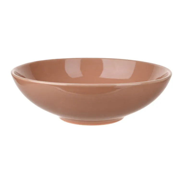 Stoneware Bowl Clay Pink