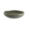 Stoneware Bowl Matte Speckle Green