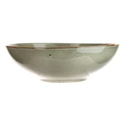 Stoneware Bowl Olive Green