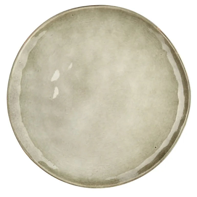 Stoneware Dinner Plate Olive Green
