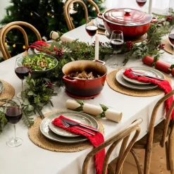 Stoneware Dinner Set Olive Green 12 Piece