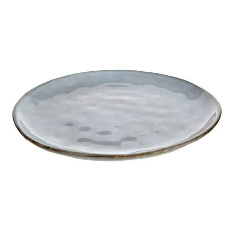 Stoneware Side Plate Light Blue