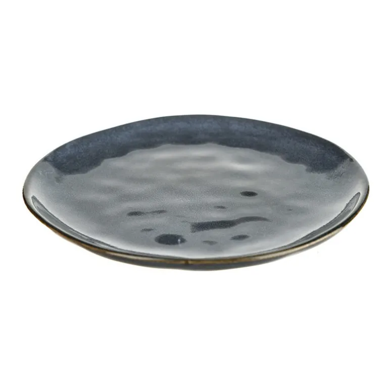 Stoneware Side Plate Mediterranean Blue