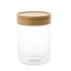 Storage Canister Ribber Glass M