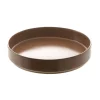 Straight Leather Salad Bowl