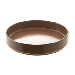 Straight Leather Salad Bowl