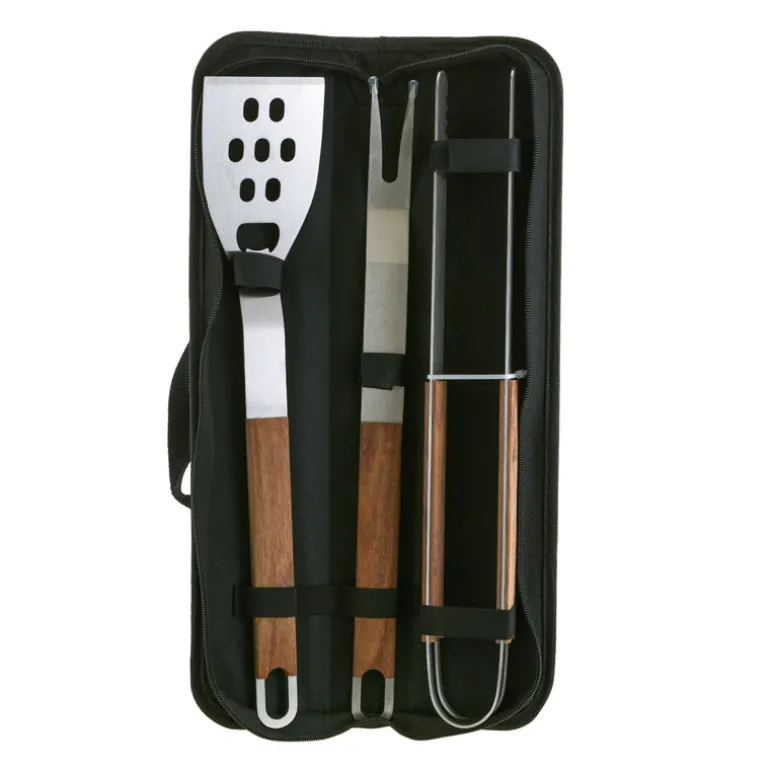 Teakwood BBQ Set