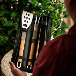 Teakwood BBQ Set