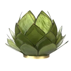 Tealight Holder Cabbage Green