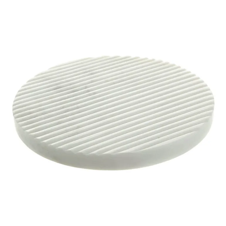 TRIVET White Marble 20x2cm