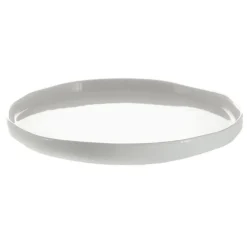 Wave Rim Plate White 26cm