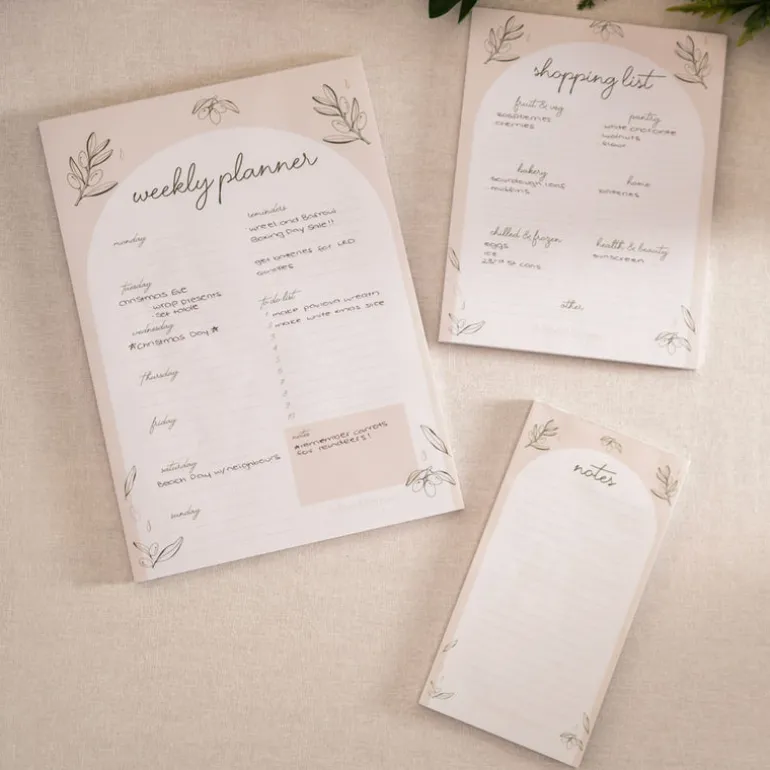 Weekly Planner Notepad