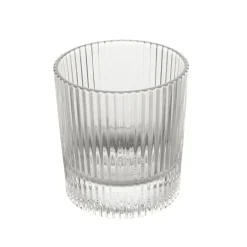 Whisky Glass Henry Ribbed Clear