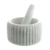 White Marble Mortar & Pestle