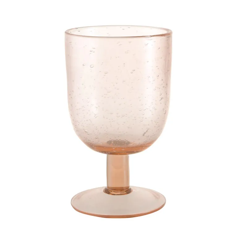 Wine Glass Bubble Rose Pink