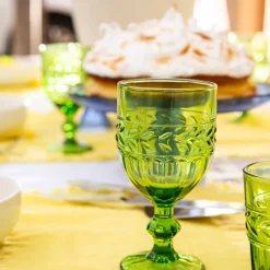 Wine Glass Tuscan Green
